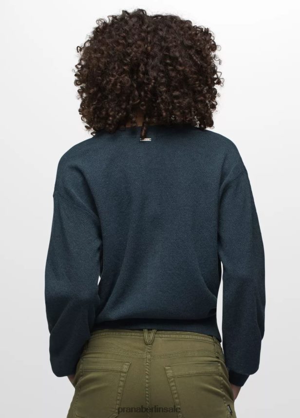 prAna Milani-Rundhalsausschnitt dunkler Himmel Kleidung Frauen 86B4N625