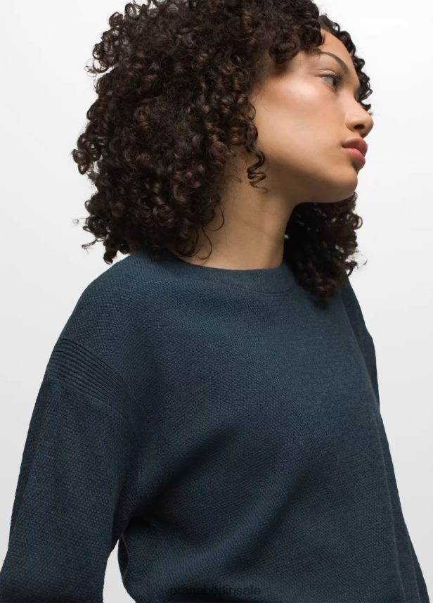 prAna Milani-Rundhalsausschnitt dunkler Himmel Kleidung Frauen 86B4N625