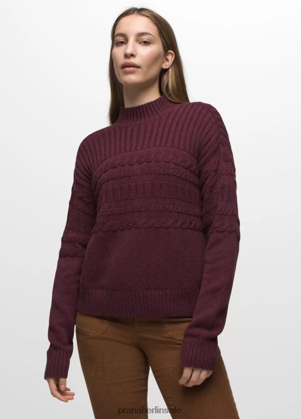 prAna Sangria Fields Pullover Maulbeere Kleidung Frauen 86B4N6149