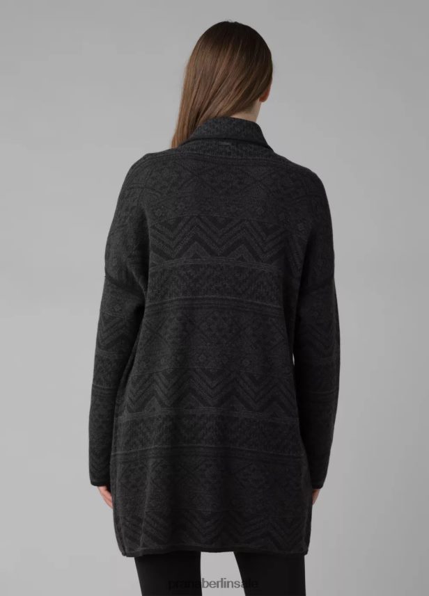 prAna Sevie-Cardigan Kohleintarsie Kleidung Frauen 86B4N6241