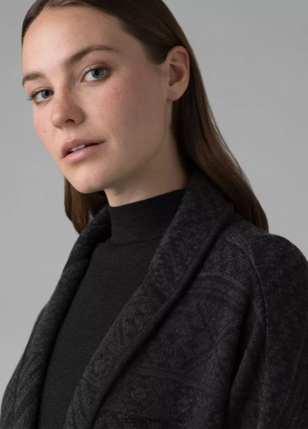 prAna Sevie-Cardigan Kohleintarsie Kleidung Frauen 86B4N6241