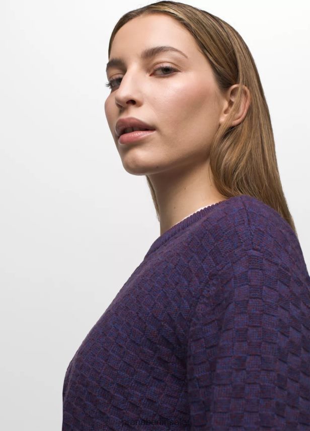 prAna Sonoma Valley Pullover reicher Saphir Kleidung Frauen 86B4N6105