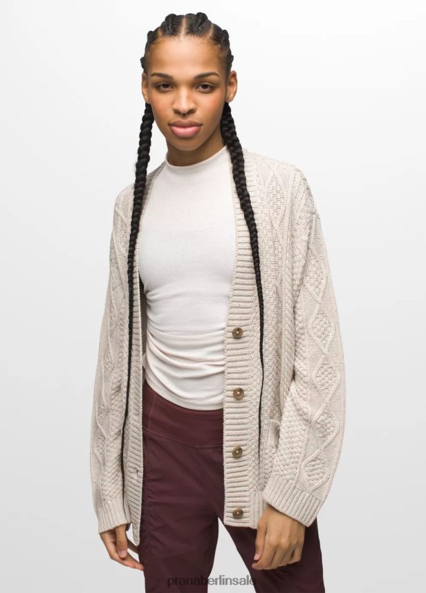 prAna Strickjacke mit Sangria-Feldern Leinwand Kleidung Frauen 86B4N6211