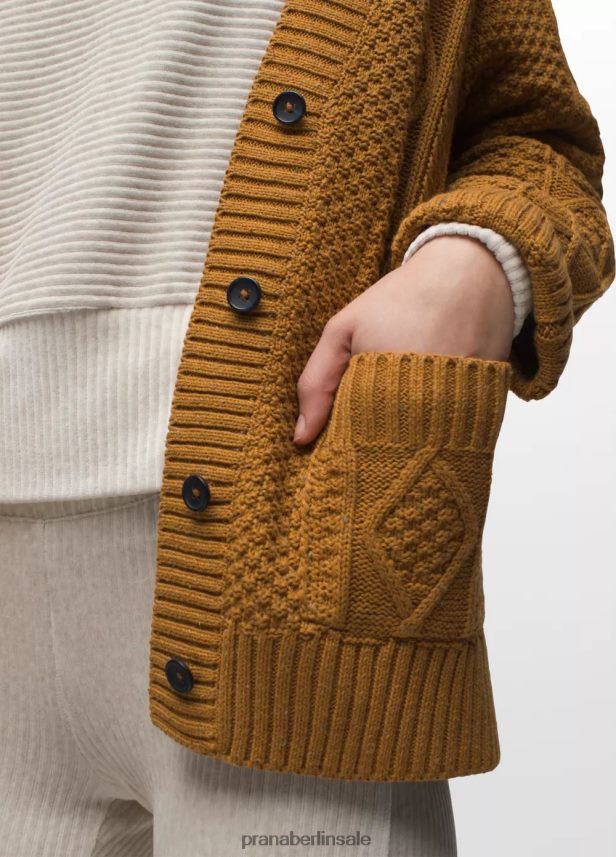 prAna Strickjacke mit Sangria-Feldern gewürzt Kleidung Frauen 86B4N6209