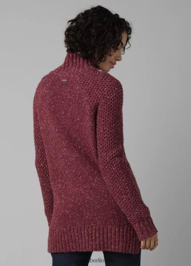 prAna ebenda Pullover-Tunika kastanienbraun Kleidung Frauen 86B4N6243