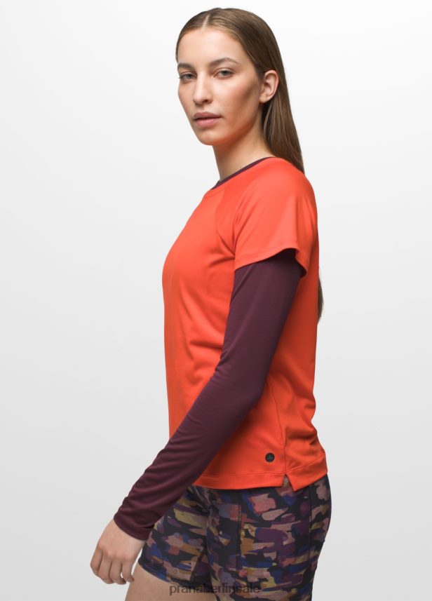 prAna Alpenglühen Kurzarm Kamin Kleidung Frauen 86B4N6107