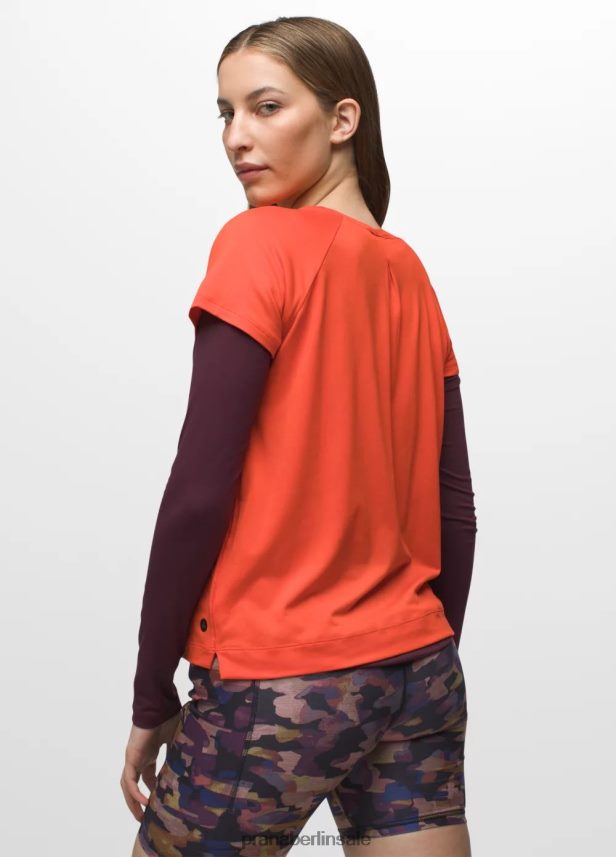 prAna Alpenglühen Kurzarm Kamin Kleidung Frauen 86B4N6107