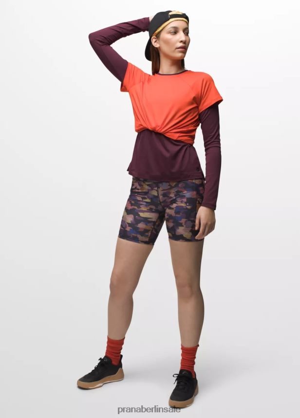 prAna Alpenglühen Kurzarm Kamin Kleidung Frauen 86B4N6107