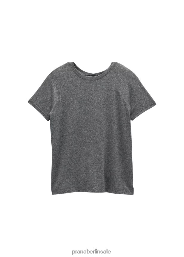 prAna Alpenglühen Kurzarm Kohleheide Kleidung Frauen 86B4N6109