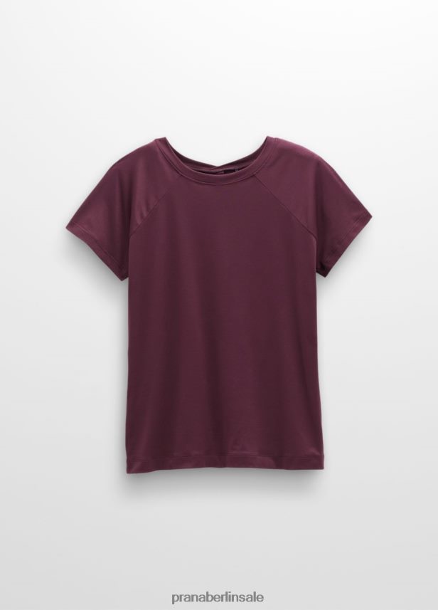 prAna Alpenglühen Kurzarm Maulbeere Kleidung Frauen 86B4N6108