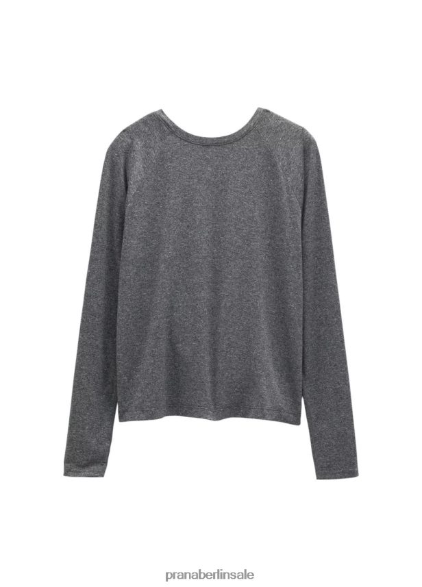 prAna Alpenglühen Langarm Kohleheide Kleidung Frauen 86B4N6178