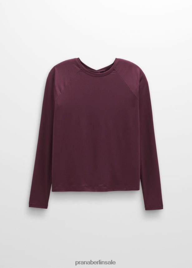 prAna Alpenglühen Langarm Maulbeere Kleidung Frauen 86B4N6177