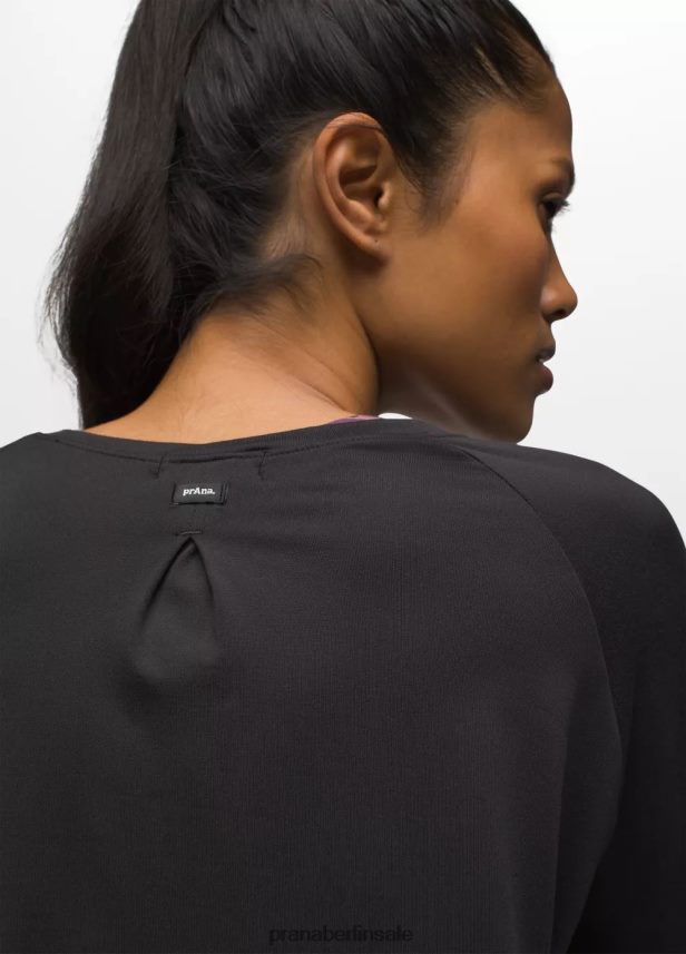 prAna Alpenglühen Langarm Schwarz Kleidung Frauen 86B4N6179
