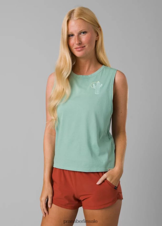 prAna Bio-Grafik ärmellos leichter Buchtkaktus Kleidung Frauen 86B4N6254