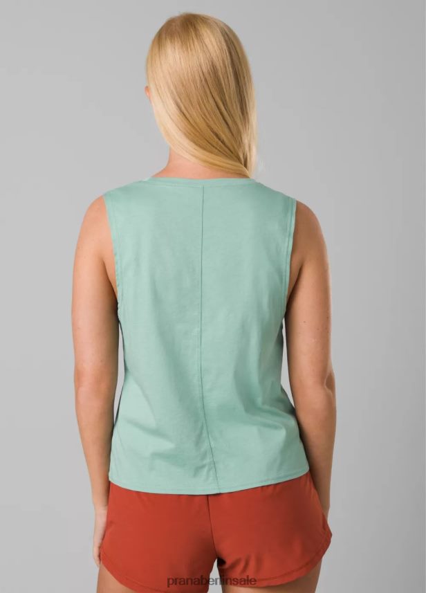 prAna Bio-Grafik ärmellos leichter Buchtkaktus Kleidung Frauen 86B4N6254