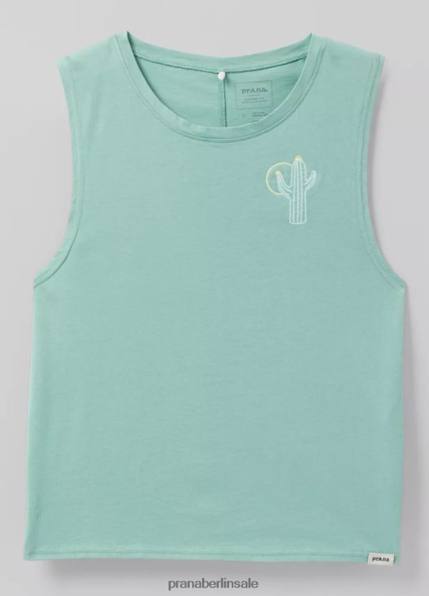 prAna Bio-Grafik ärmellos leichter Buchtkaktus Kleidung Frauen 86B4N6254