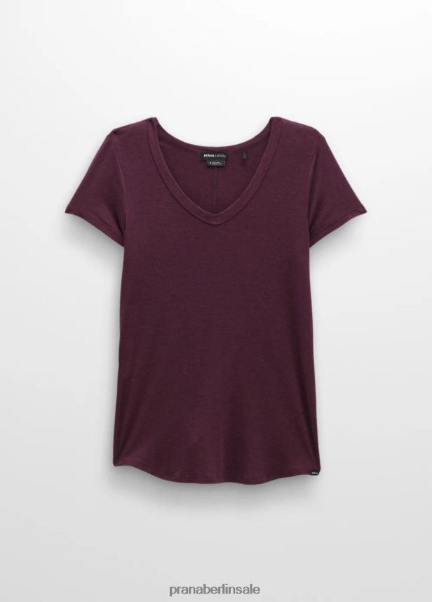 prAna Foundation 365-Top mit V-Ausschnitt Maulbeerheide Kleidung Frauen 86B4N6141