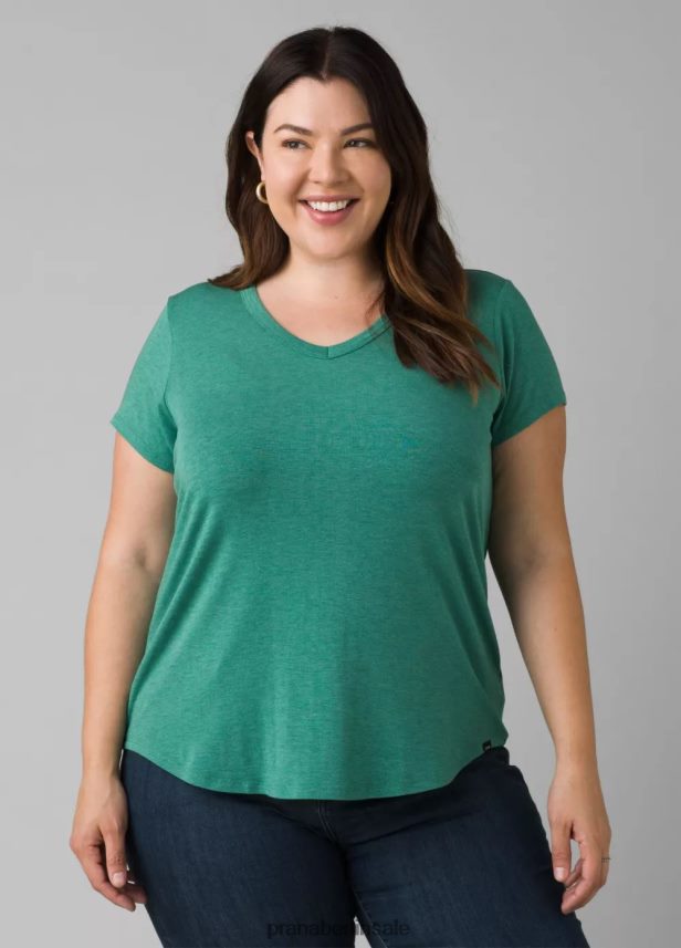 prAna Foundation 365 Top mit V-Ausschnitt Plus Buchtheide Kleidung Frauen 86B4N6255