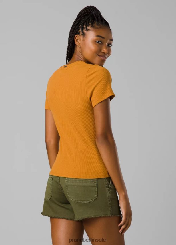 prAna Fundamentrippen-T-Stück Sonnenwende-Heidekraut Kleidung Frauen 86B4N658