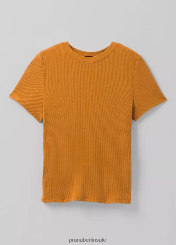 prAna Fundamentrippen-T-Stück Sonnenwende-Heidekraut Kleidung Frauen 86B4N658