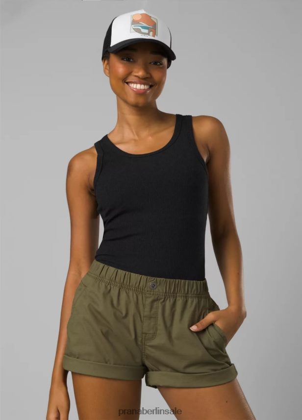 prAna Fundamentrippentank schwarze Heide Kleidung Frauen 86B4N6164