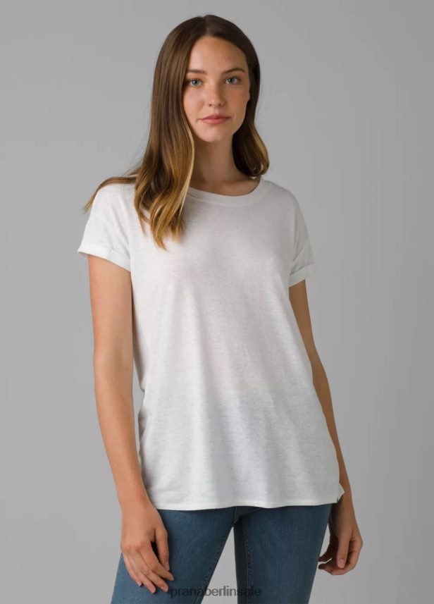 prAna Kuscheliges T-Shirt Weiß Kleidung Frauen 86B4N6193