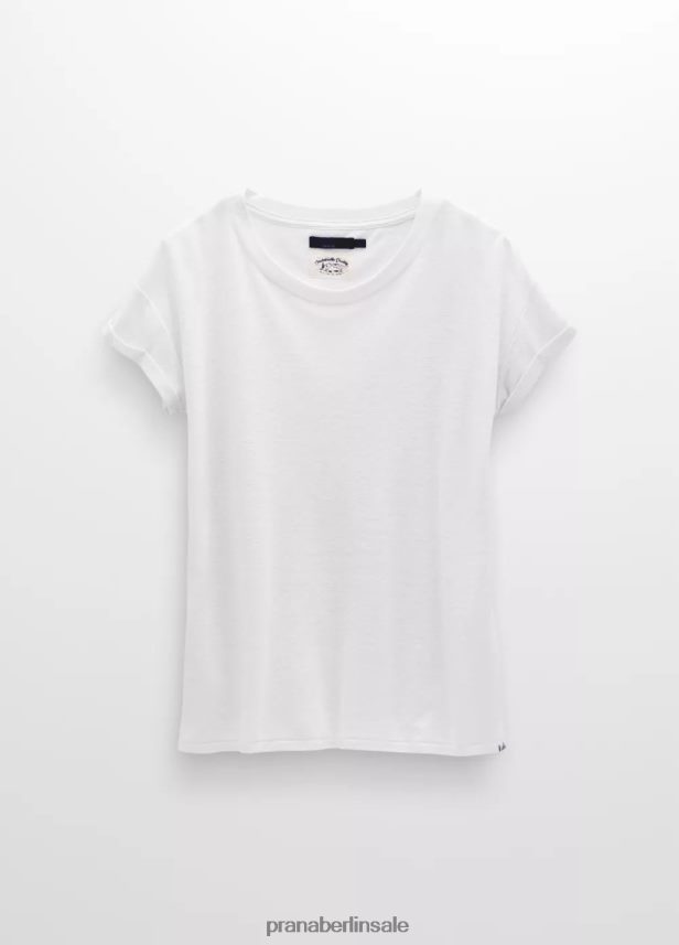 prAna Kuscheliges T-Shirt Weiß Kleidung Frauen 86B4N6193