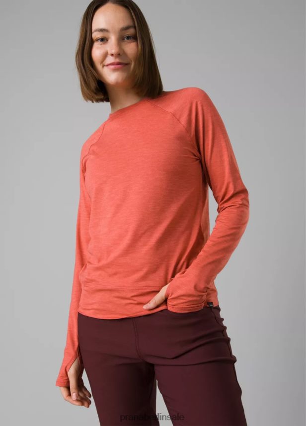 prAna Sol Searcher Langarmshirt fresca Kleidung Frauen 86B4N6217