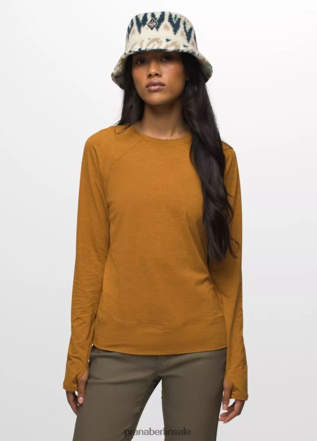 prAna Sol Searcher Langarmshirt gewürzt Kleidung Frauen 86B4N6213