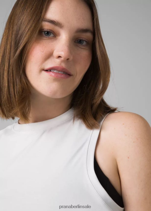 prAna Sol-Suchpanzer sanftes Weiß Kleidung Frauen 86B4N6262