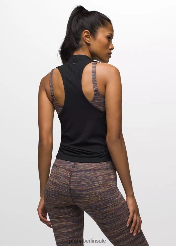 prAna flammender Stern ärmellos Schwarz Kleidung Frauen 86B4N637