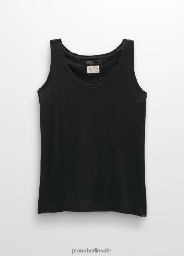prAna gemütlicher Tank Schwarz Kleidung Frauen 86B4N6227