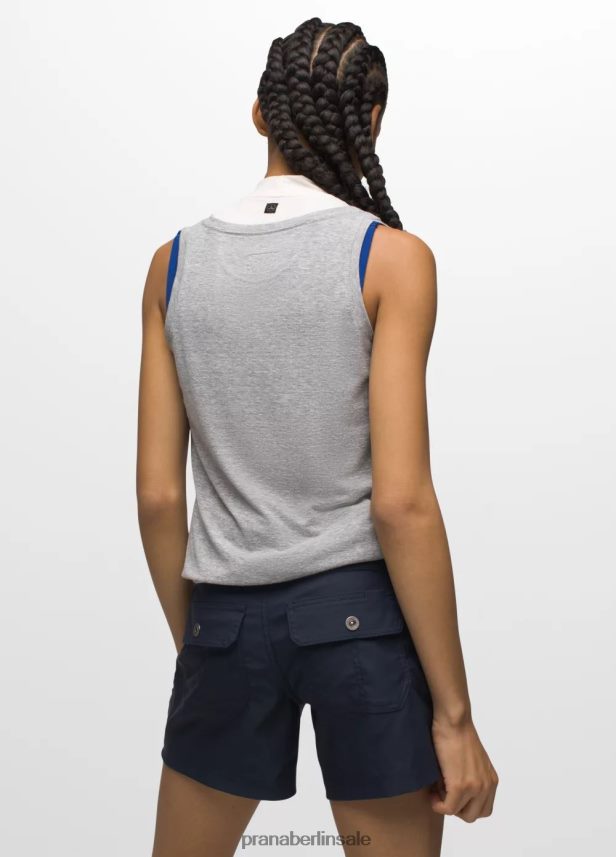 prAna gemütlicher Tank grau meliert Kleidung Frauen 86B4N6225