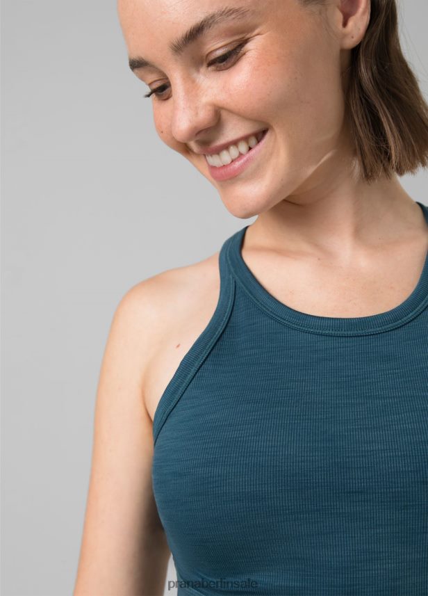 prAna Becksa Bralette Blauflossen-Heidekraut Kleidung Frauen 86B4N676