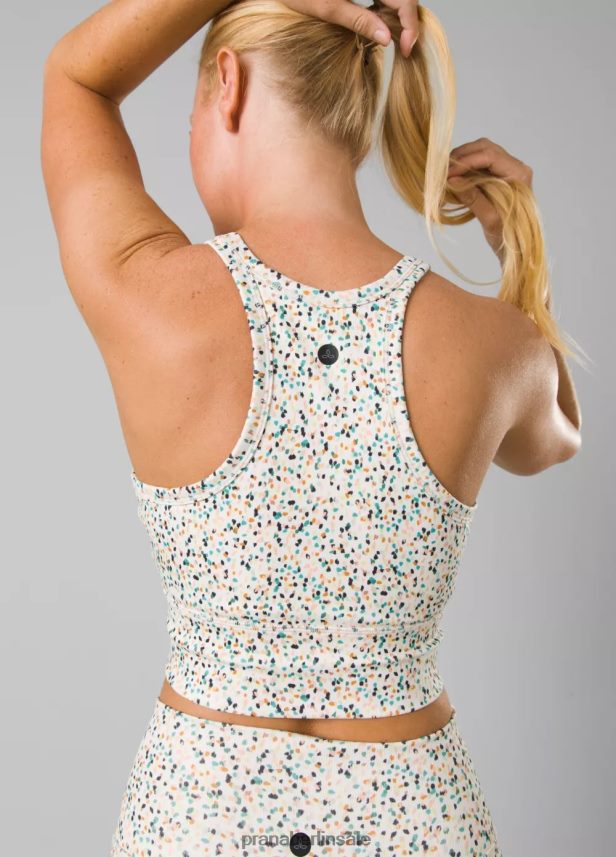 prAna Becksa Bralette Traumstaub, viele Punkte Kleidung Frauen 86B4N677