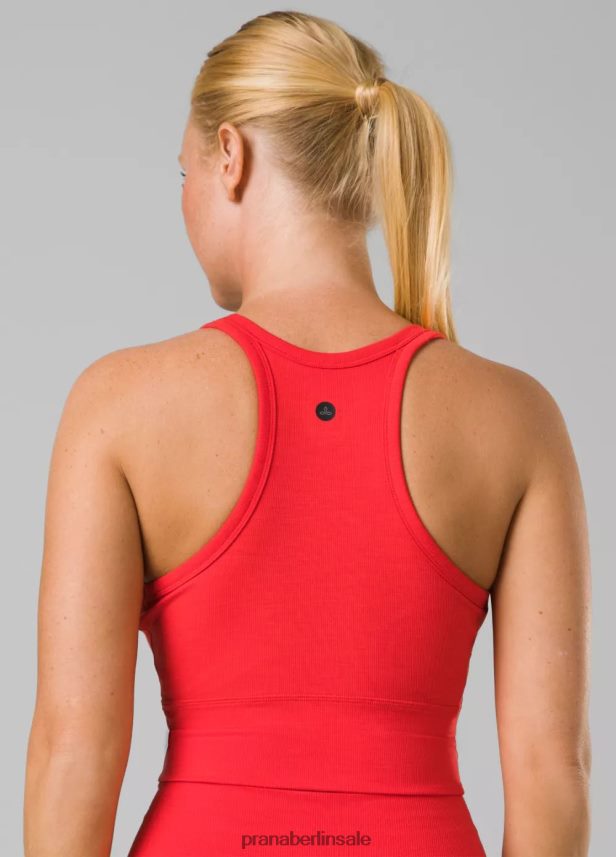 prAna Becksa Bralette karminrotes Heidekraut Kleidung Frauen 86B4N675