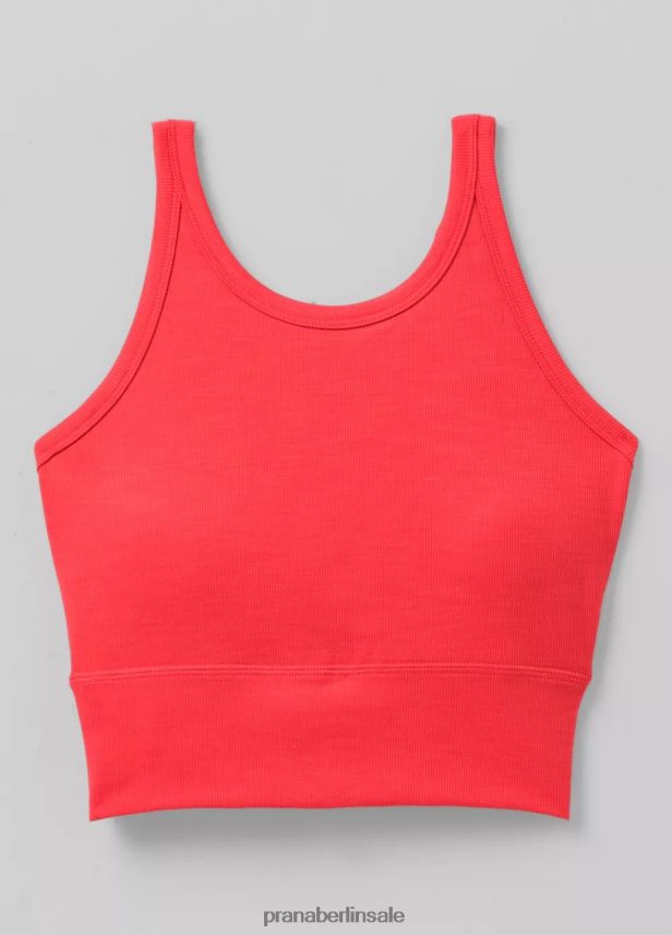 prAna Becksa Bralette karminrotes Heidekraut Kleidung Frauen 86B4N675
