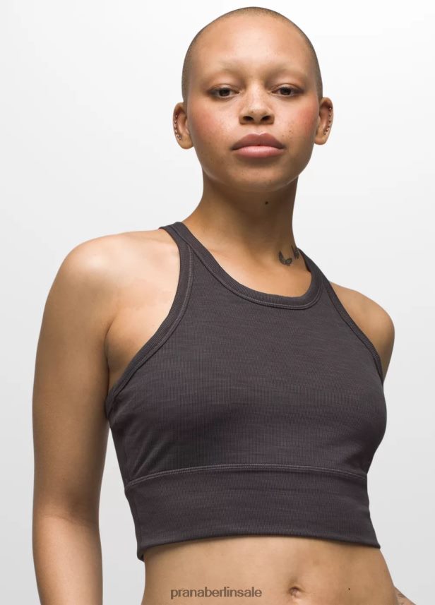 prAna Becksa Bralette schwarze Heide Kleidung Frauen 86B4N674