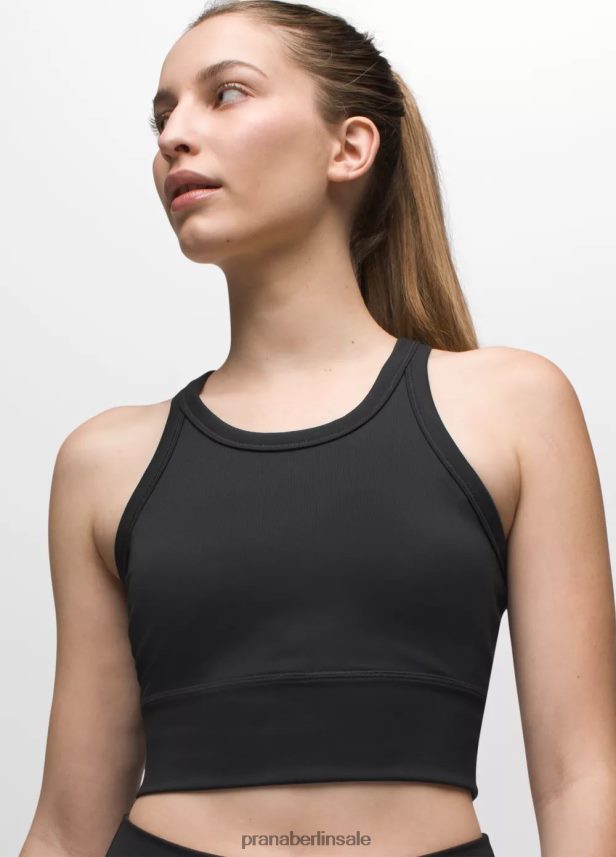 prAna Becksa Bralette tiefes Schwarz Kleidung Frauen 86B4N671