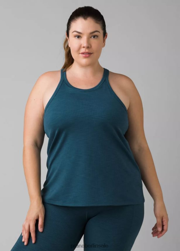 prAna Becksa Tank Plus Blauflossen-Heidekraut Kleidung Frauen 86B4N6263