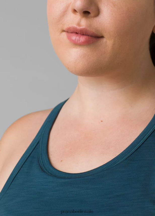 prAna Becksa Tank Plus Blauflossen-Heidekraut Kleidung Frauen 86B4N6263