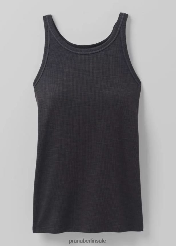 prAna Becksa Tank Plus schwarze Heide Kleidung Frauen 86B4N6264