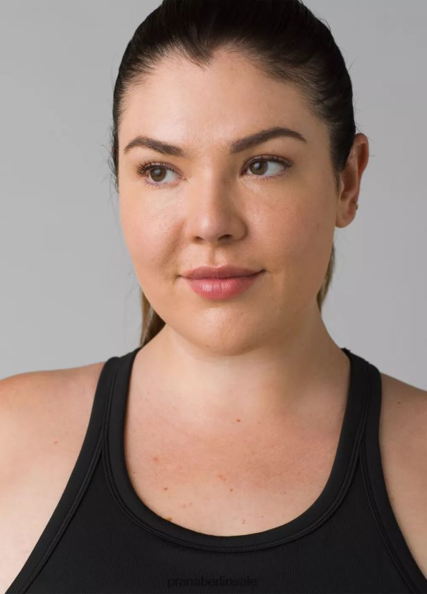 prAna Becksa Tank Plus tiefes Schwarz Kleidung Frauen 86B4N6265