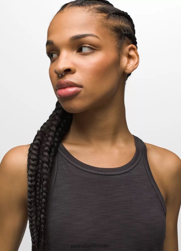 prAna Becksa-Tank schwarze Heide Kleidung Frauen 86B4N6184