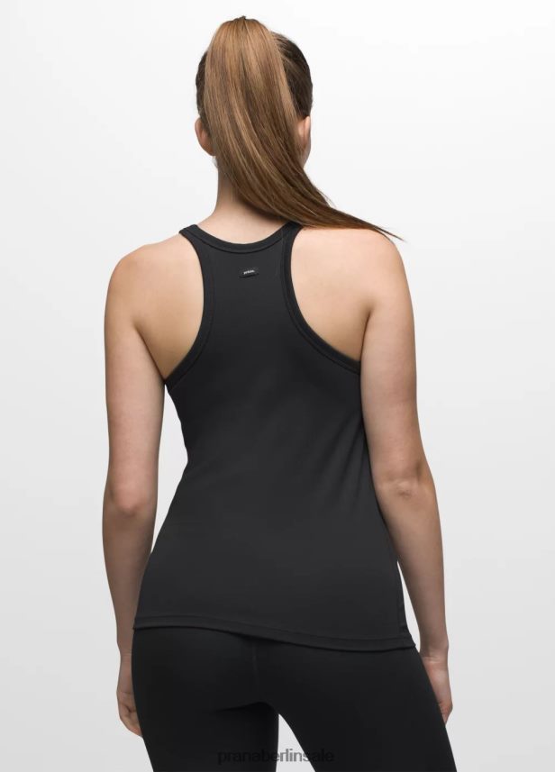 prAna Becksa-Tank tiefes Schwarz Kleidung Frauen 86B4N6185