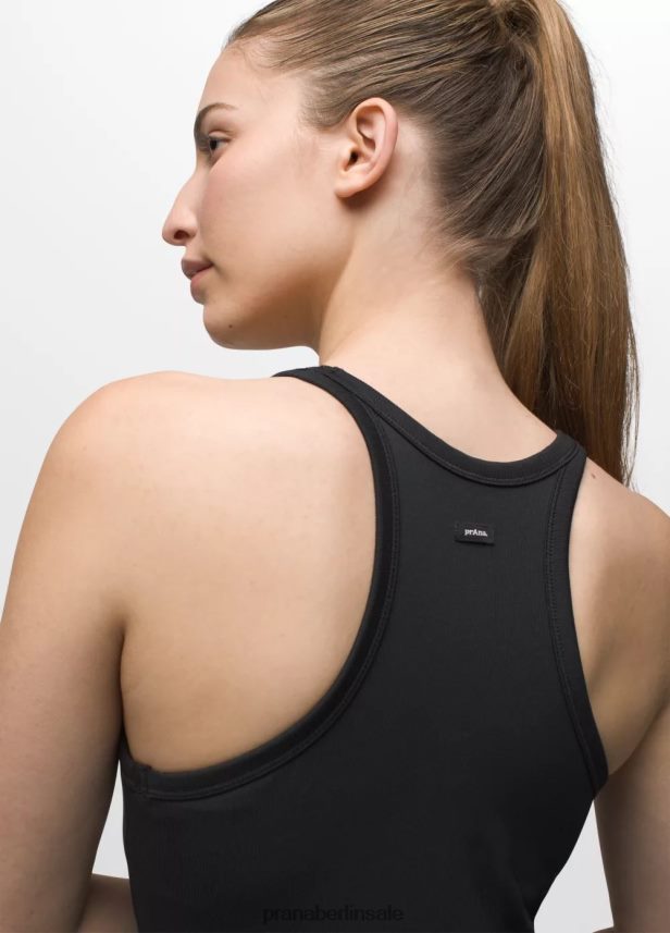 prAna Becksa-Tank tiefes Schwarz Kleidung Frauen 86B4N6185