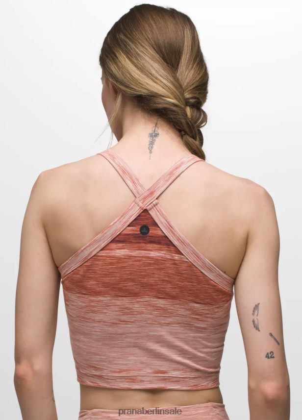 prAna Blazing-Star-Bralette Herbststreifen Kleidung Frauen 86B4N642