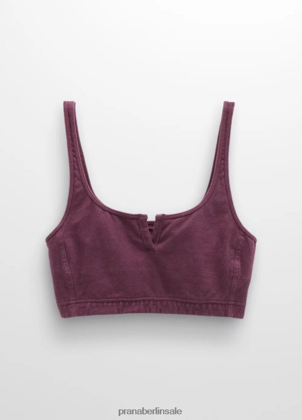 prAna Bohemia Hill Bralette Maulbeere Kleidung Frauen 86B4N6235