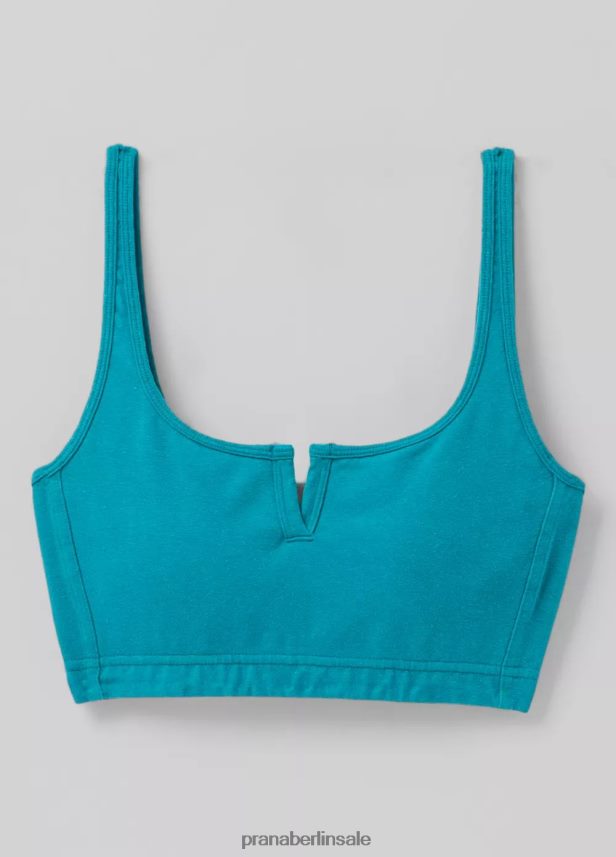 prAna Bohemia Hill Bralette blaugrün Kleidung Frauen 86B4N6236