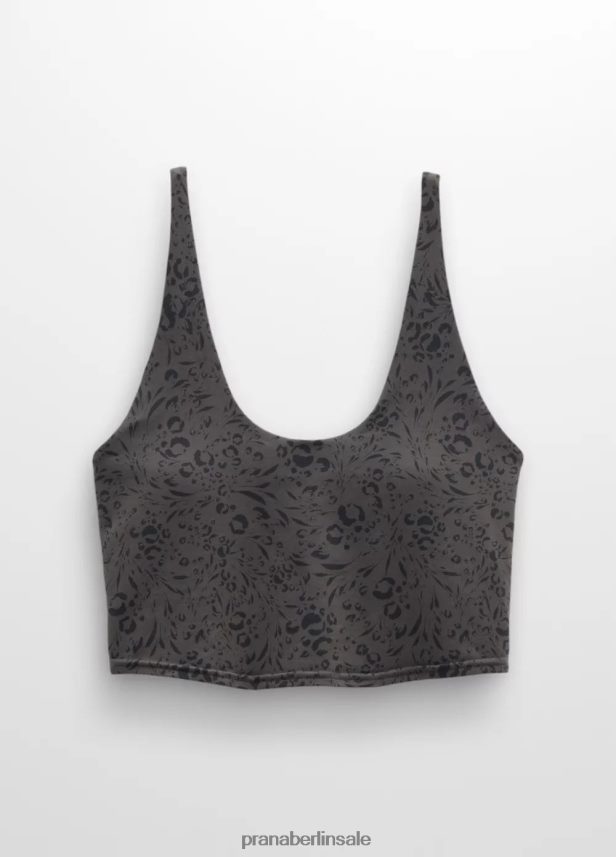 prAna Chakra-Crop-Top dunkle Eisenjahreszeiten Kleidung Frauen 86B4N6122